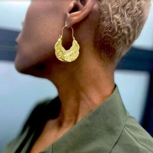 ⭐️African Hammered Earrings⭐️